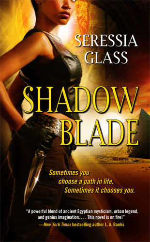 Shadow Blade book cover by Seressia Glass