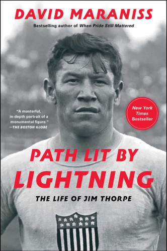 Path Lit by Lightning: The Life of Jim Thorpe book cover by David Maraniss
