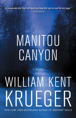 Manitou Canyon: A Novel (Cork O'Connor Mystery Series) book cover by William Kent Krueger