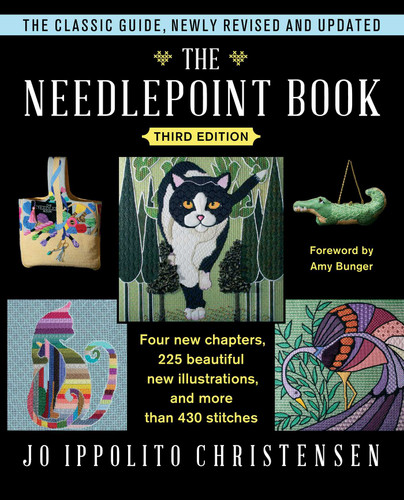 The Needlepoint Book: New, Revised, and Updated Third Edition book cover by Jo Ippolito Christensen
