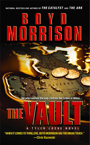 The Vault book cover by Boyd Morrison