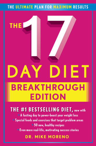 The 17 Day Diet Breakthrough Edition book cover by Mike Moreno