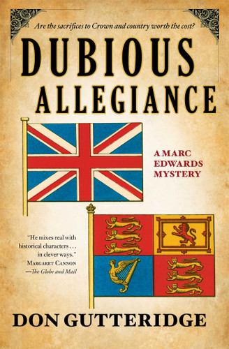 Dubious Allegiance book cover by Don Gutteridge