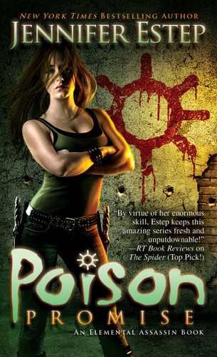 Poison Promise (Elemental Assassin) book cover by Jennifer Estep