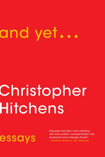 And Yet...: Essays book cover by Christopher Hitchens