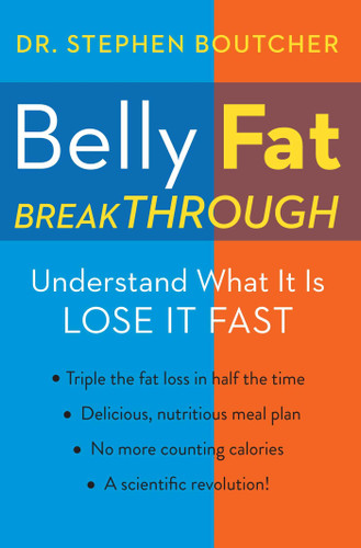 Belly Fat Breakthrough book cover by Dr. Stephen Boutcher