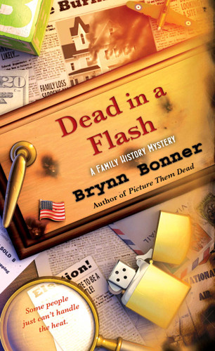Dead in a Flash (A Family History Mystery) book cover by Brynn Bonner