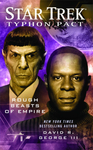 Typhon Pact #3: Rough Beasts of Empire (Star Trek) book cover by David R. George III