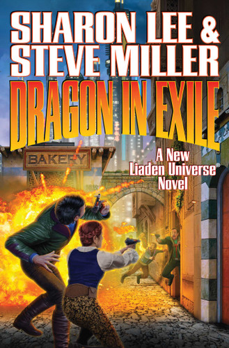 Dragon in Exile (Liaden Universe®) book cover by Sharon Lee, Steve Miller