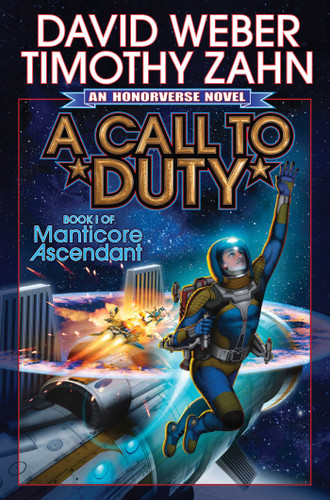 A Call to Duty (Manticore Ascendant) book cover by David Weber, Timothy  Zahn