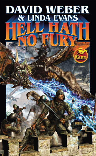 Hell Hath No Fury (Multiverse Series) book cover by David Weber, Linda Evans