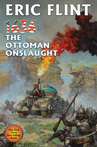 1636: The Ottoman Onslaught (Ring of Fire) book cover by Eric Flint