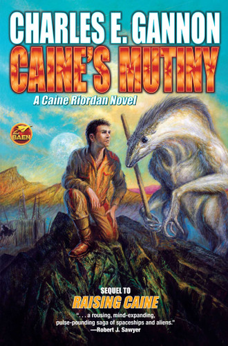 Caine's Mutiny (Caine Riordan) book cover by Charles E. Gannon