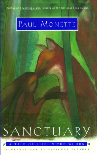SANCTUARY: A Tale of Life in the Woods book cover by Paul Monette