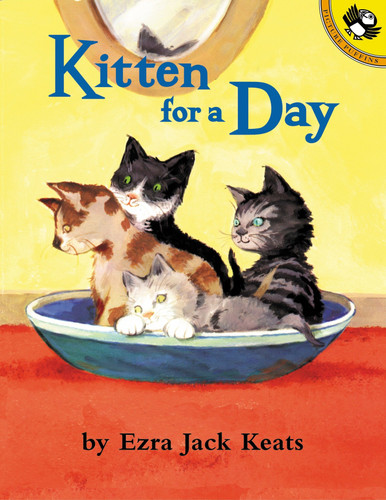 Kitten for a Day book cover by Ezra Jack Keats
