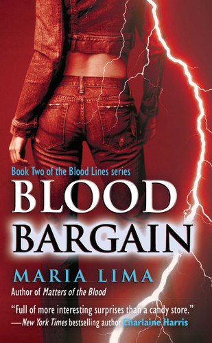 Blood Bargain book cover by Maria Lima