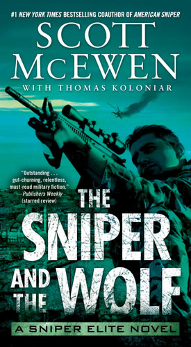 The Sniper and the Wolf: A Sniper Elite Novel (Sniper Elite) book cover by Scott McEwen, Thomas Koloniar