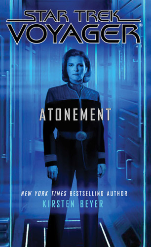 Atonement (Star Trek: Voyager) book cover by Kirsten Beyer