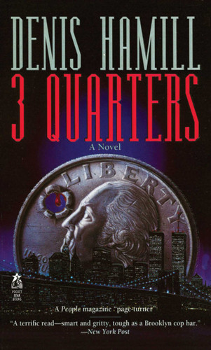 3 Quarters: A Novel book cover by Denis Hamill