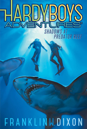Shadows at Predator Reef (Hardy Boys Adventures) book cover by Franklin W. Dixon