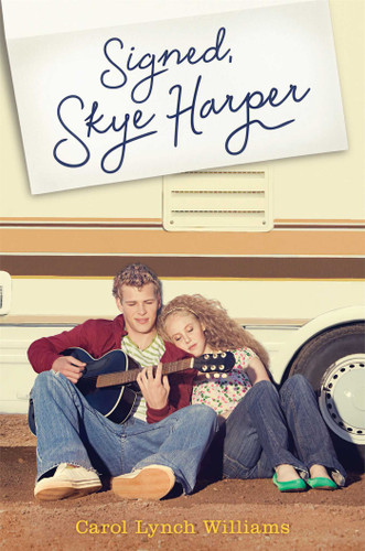 Signed, Skye Harper book cover by Carol Lynch Williams