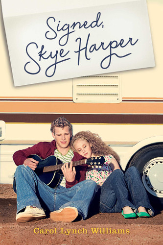 Signed, Skye Harper book cover by Carol Lynch Williams