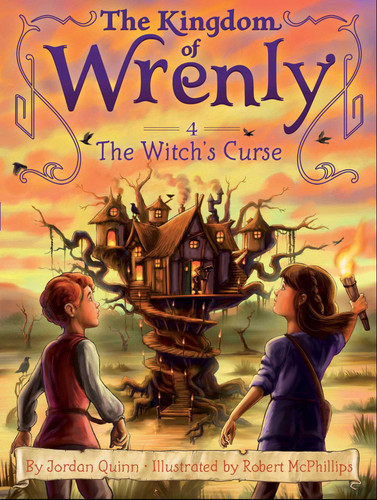 The Witch's Curse (The Kingdom of Wrenly) book cover by Jordan Quinn