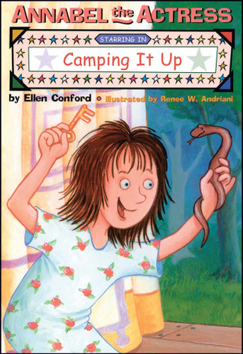 Annabel the Actress Starring in Camping It Up book cover by Ellen Conford