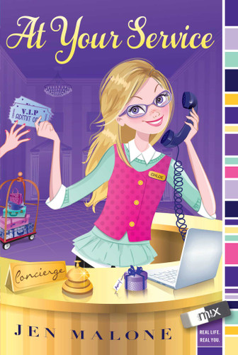 At Your Service (mix) book cover by Jen Malone