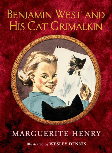 Benjamin West and His Cat Grimalkin book cover by Marguerite Henry