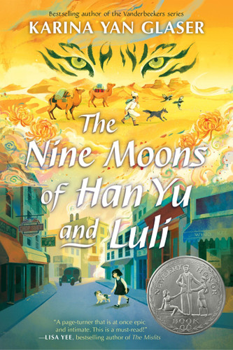 The Nine Moons of Han Yu and Luli book cover by Karina Yan Glaser