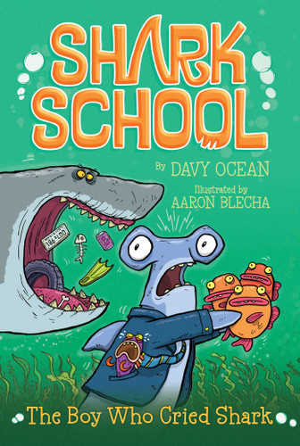 The Boy Who Cried Shark (Shark School) book cover by Davy Ocean