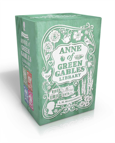 Anne of Green Gables Library (Boxed Set): Anne of Green Gables; Anne of Avonlea; Anne of the Island; Anne's House of Dreams (An Anne of Green Gables Novel) book cover by L. M. Montgomery