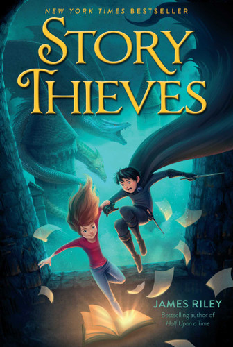 Story Thieves (Story Thieves) book cover by James Riley
