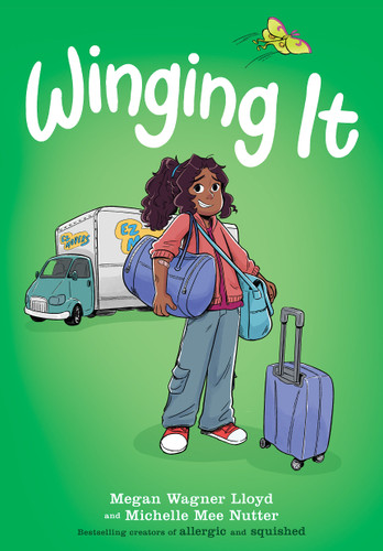 Winging It: A Graphic Novel book cover by Megan Wagner Lloyd