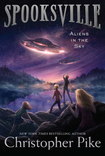 Aliens in the Sky (Spooksville) book cover by Christopher Pike
