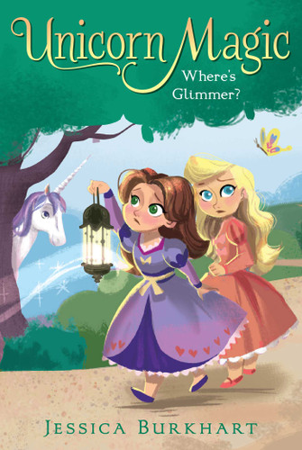 Where's Glimmer? (Unicorn Magic) book cover by Jessica Burkhart