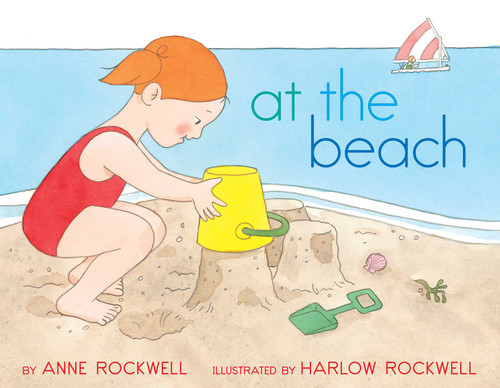At the Beach book cover by Anne Rockwell