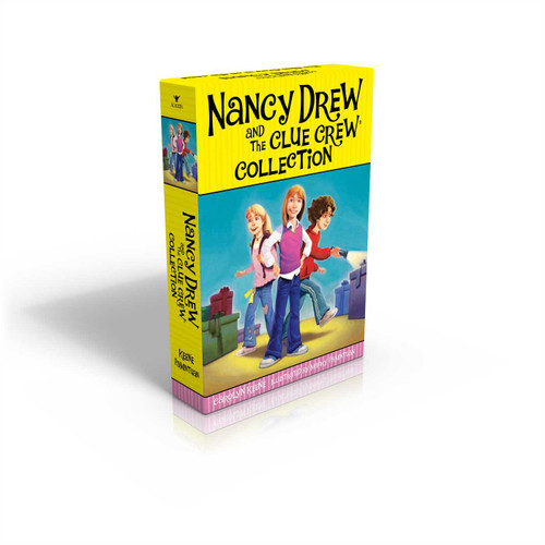 The Nancy Drew and the Clue Crew Collection (Boxed Set): Sleepover Sleuths; Scream for Ice Cream; Pony Problems; The Cinderella Ballet Mystery; Case of the Sneaky Snowman (Nancy Drew and the Clue Crew) book cover by Carolyn Keene