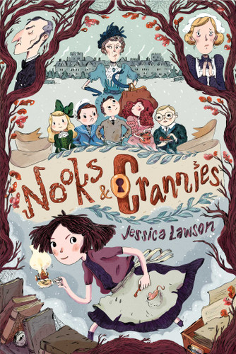 Nooks & Crannies book cover by Jessica Lawson