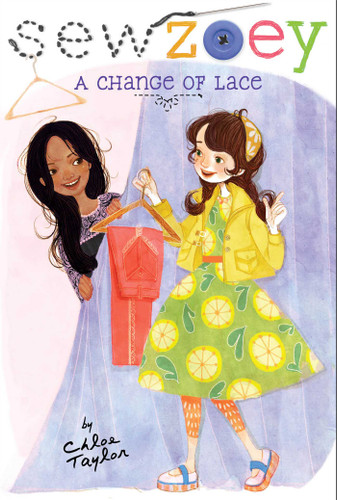 A Change of Lace (Sew Zoey) book cover by Chloe Taylor