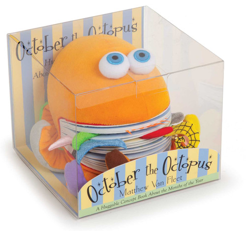 October the Octopus: A Huggable Concept Book About the Months of the Year book cover by Matthew Van Fleet