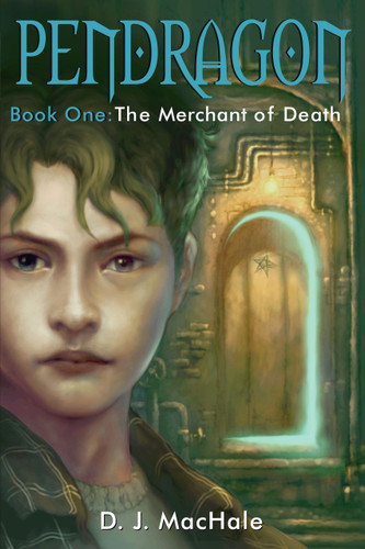 The Merchant of Death (Pendragon) book cover by D.J. MacHale