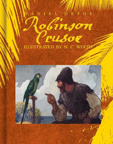 Robinson Crusoe (Scribner Classics) book cover by Daniel Defoe