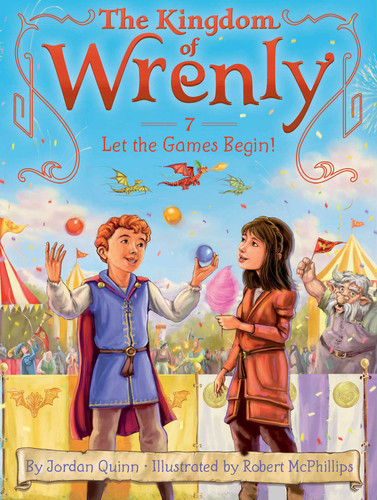 Let the Games Begin! (The Kingdom of Wrenly) book cover by Jordan Quinn