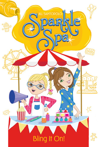 Bling It On! (Sparkle Spa) book cover by Jill Santopolo