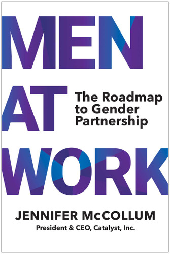 Men at Work: The Roadmap to Gender Partnership book cover by Jennifer McCollum
