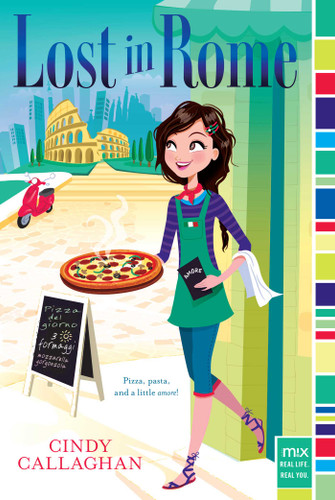 Lost in Rome (mix) book cover by Cindy Callaghan