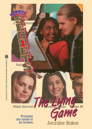 The Lying Game book cover by Jennifer Baker