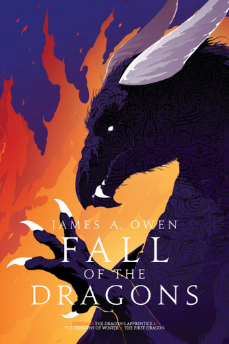 Fall of the Dragons: The Dragon's Apprentice; The Dragons of Winter; The First Dragon (The Age of Dragons) book cover by James A. Owen